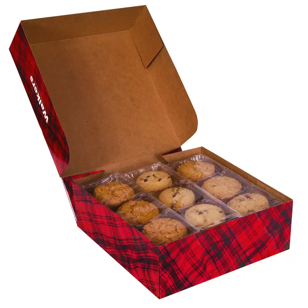 Pure butter shortbread and oatcake cookies in gift pack