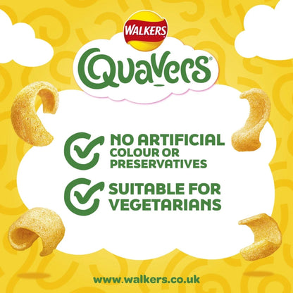 Walkers Quavers Individual Cheese Snack Packs