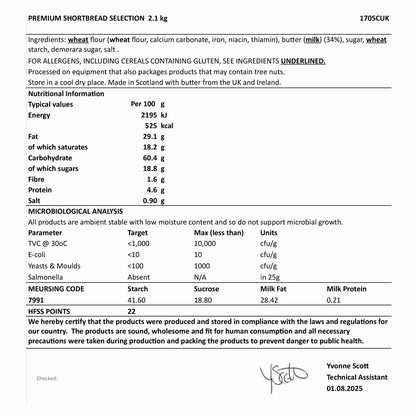 Includes Demerara, Fingers, Triangles, and Thistle Rounds