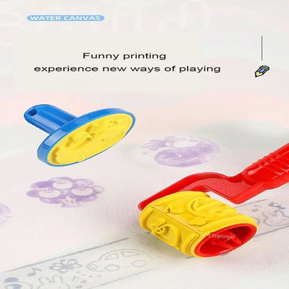 Kids doodle mat water resistant nylon backing safe material