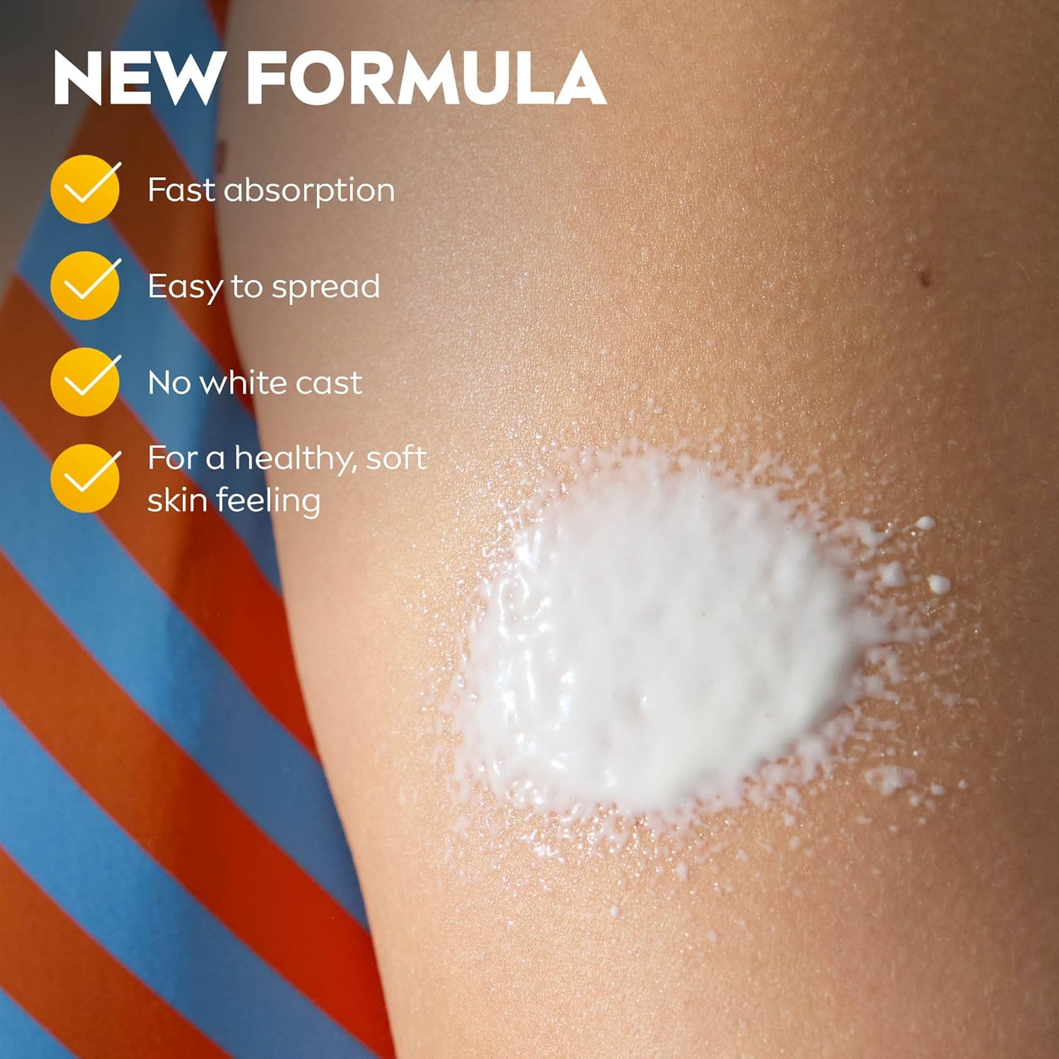 Lightweight sun protection spray for daily use