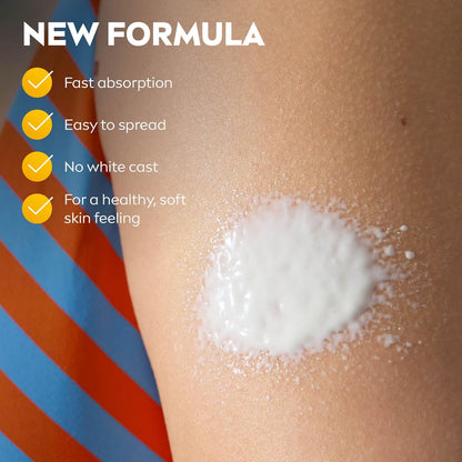 Lightweight sun protection spray for daily use