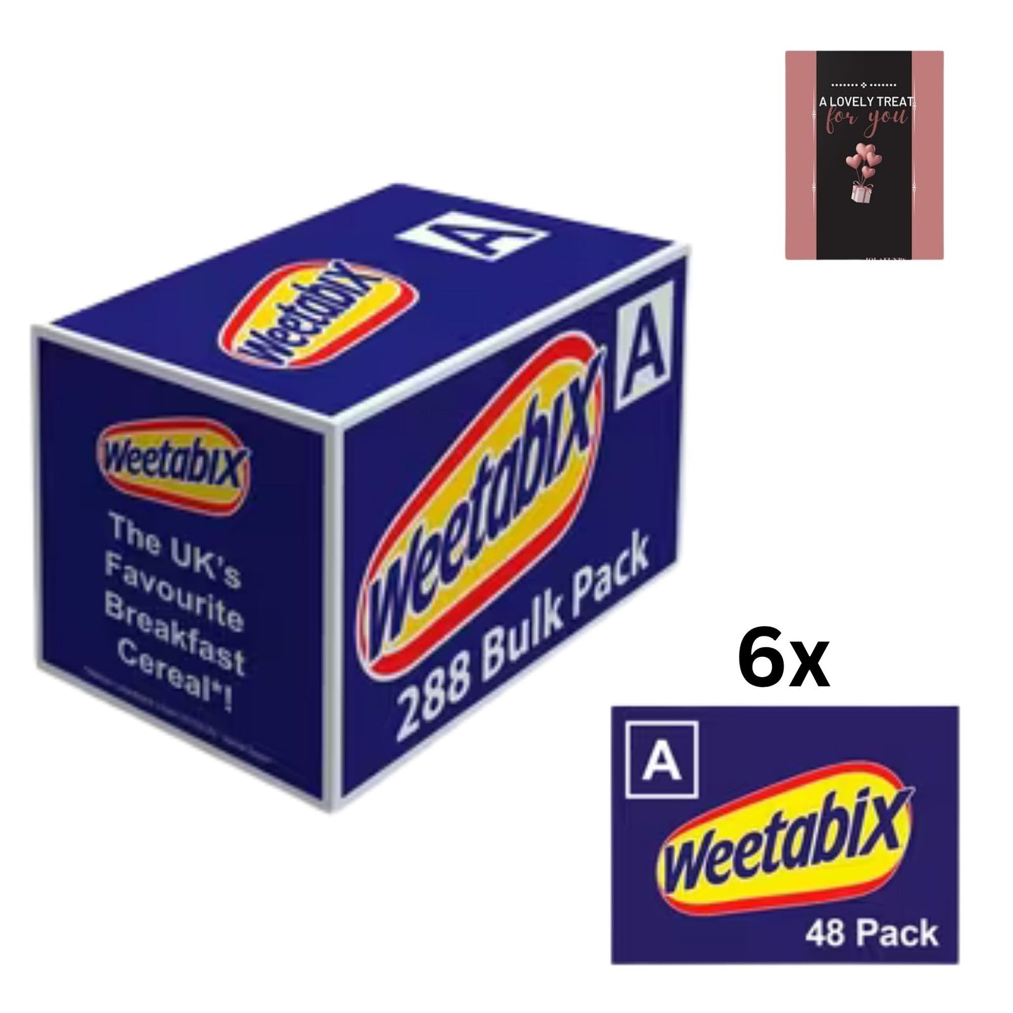 Weetabix cereal bulk pack 6x48
