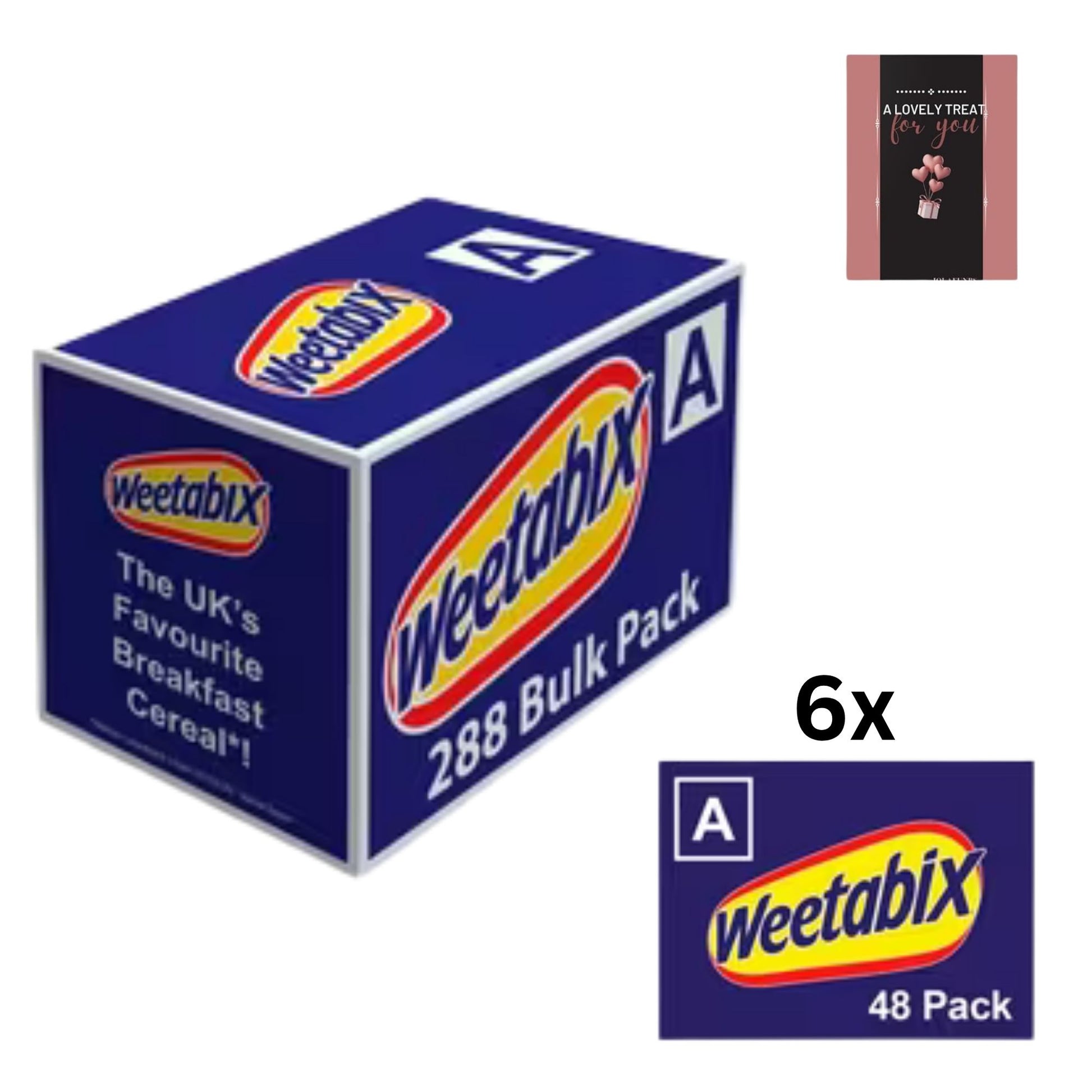 Weetabix cereal bulk pack 6x48
