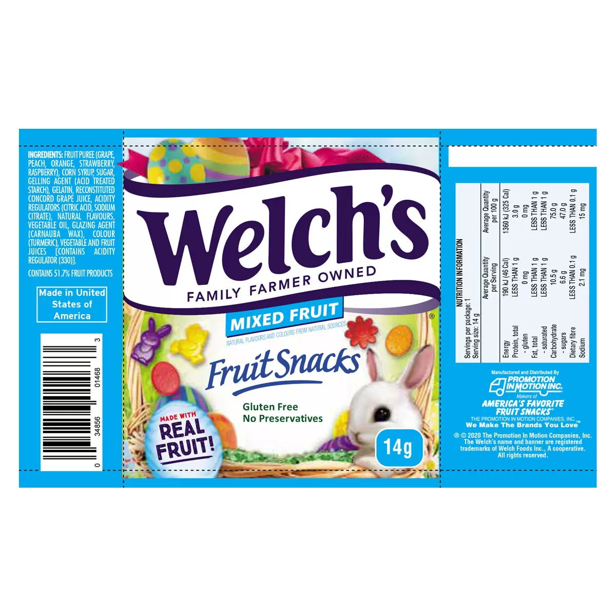 Made with real fruit for natural fruity flavour