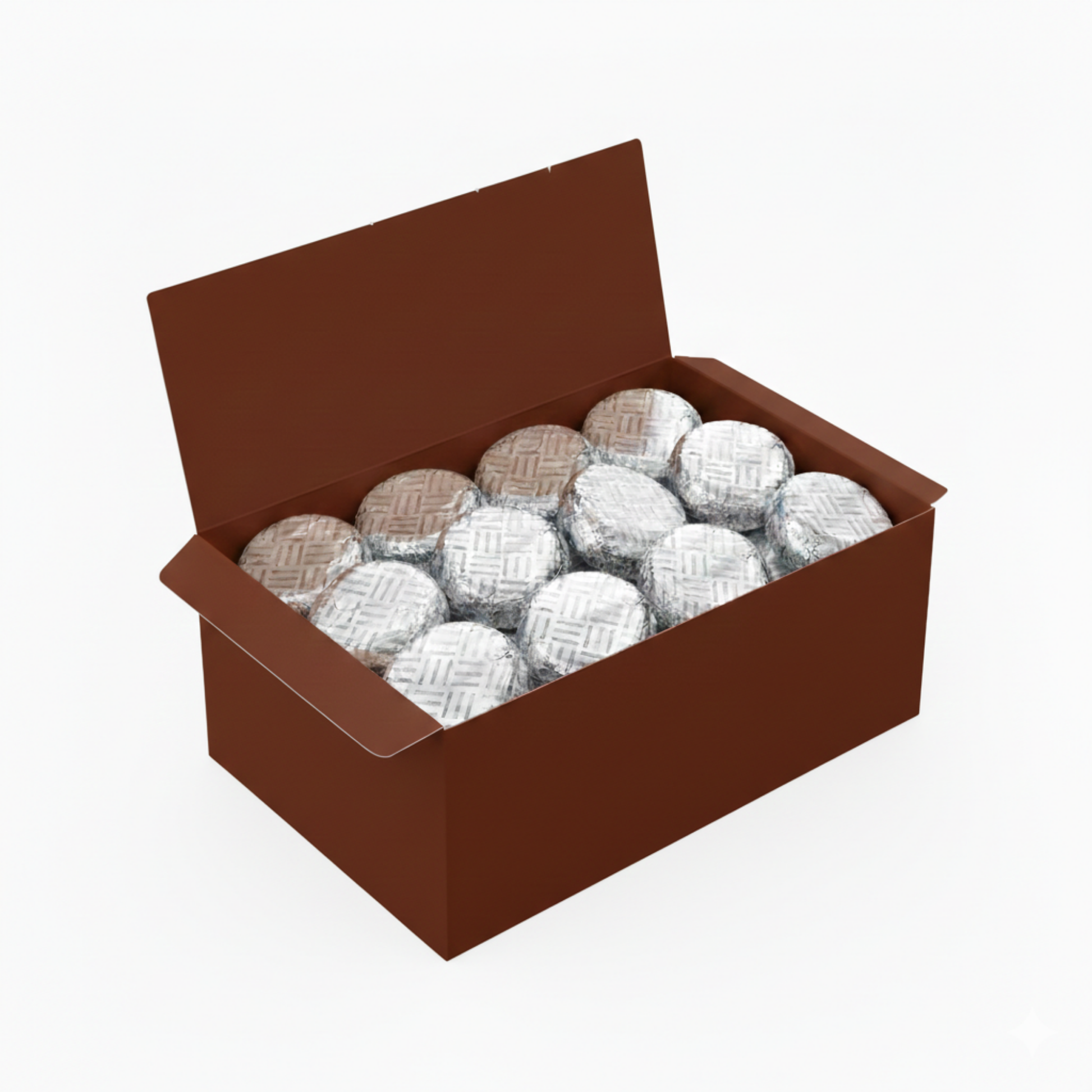 Whitakers Dark Chocolate Foiled Peppermint Fondant Creams 1kg