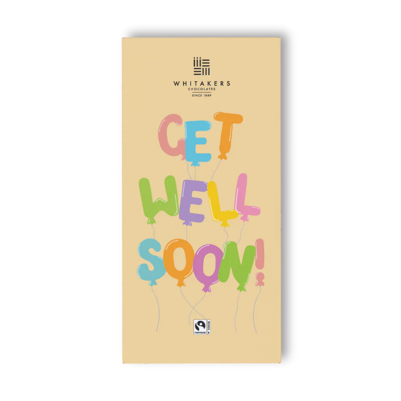 Whitakers Get Well Milk Chocolate Bar 90g gift