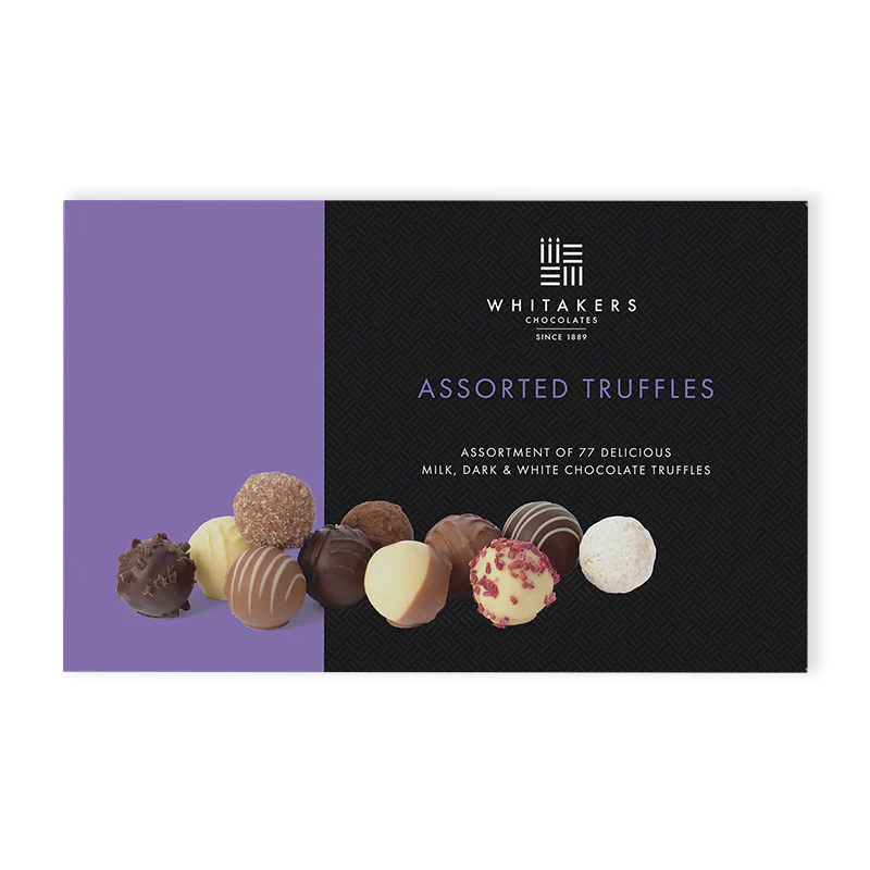 Whitakers Gourmet Assorted Hand-Finished Chocolate Truffles 920g
