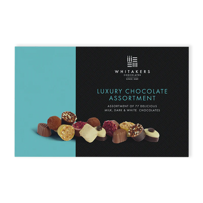 Whitakers Gourmet Assorted Hand-Finished Chocolates & Truffles 875g