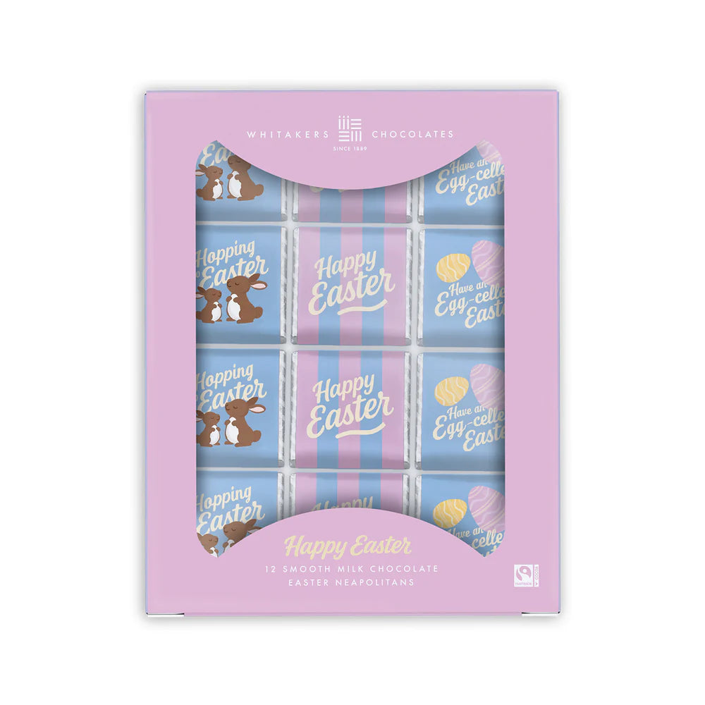 Whitakers Happy Easter Milk Chocolate Neapolitan Gift Pack 60g