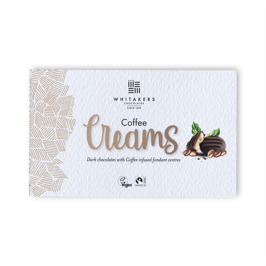 Whitakers Irish Cream 150g dark chocolate coffee fondant creams