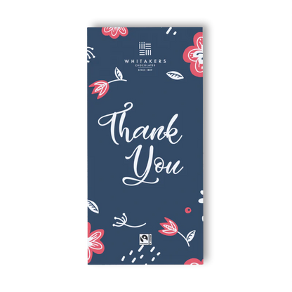 Whitakers Thank You Flowers Milk Chocolate Bar 90g