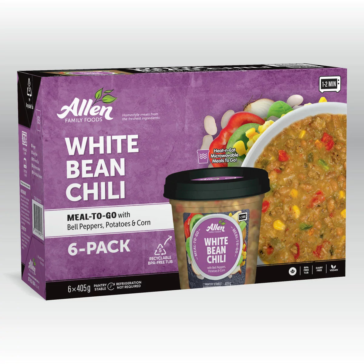 White Bean Chilli Soup 6 x 405g tubs