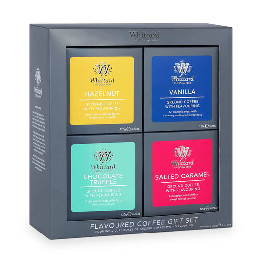 Whittard of Chelsea flavoured coffee gift set 4 x 120g