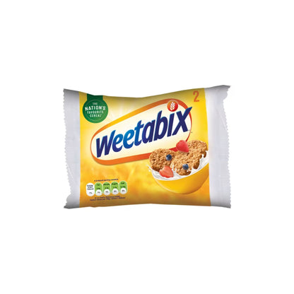 Individually wrapped Weetabix cereal portions