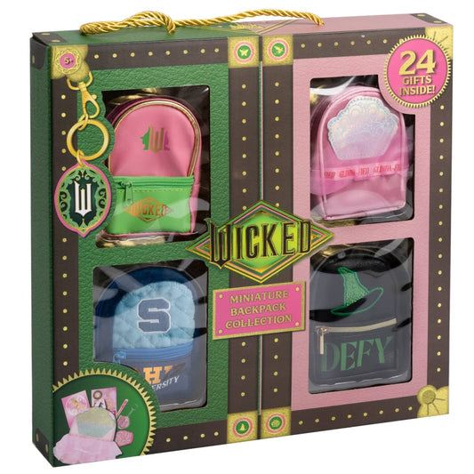 Wicked miniature backpack collection 4 pack gift set