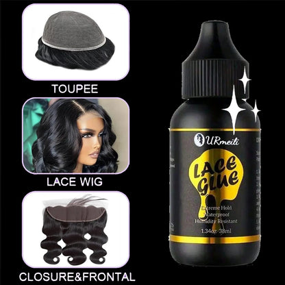 Lace wig installation kit with remover and band