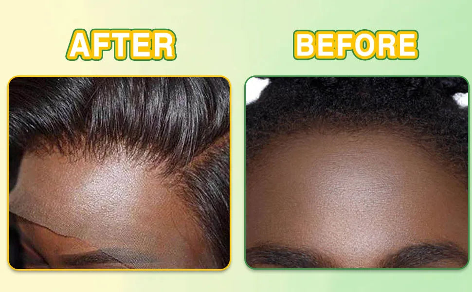 Wig bonding glue and wax stick styling set