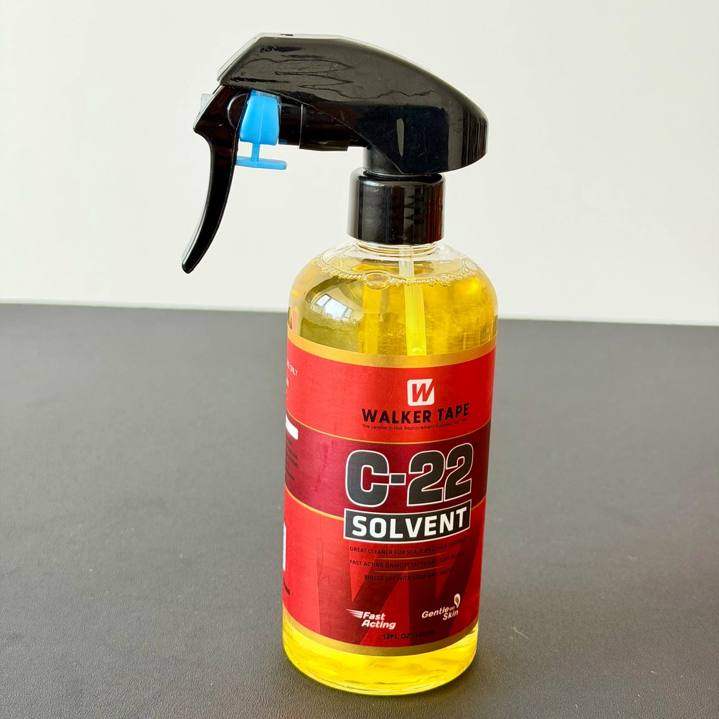 C22 solvent spray professional salon wig remover 355ml bottle