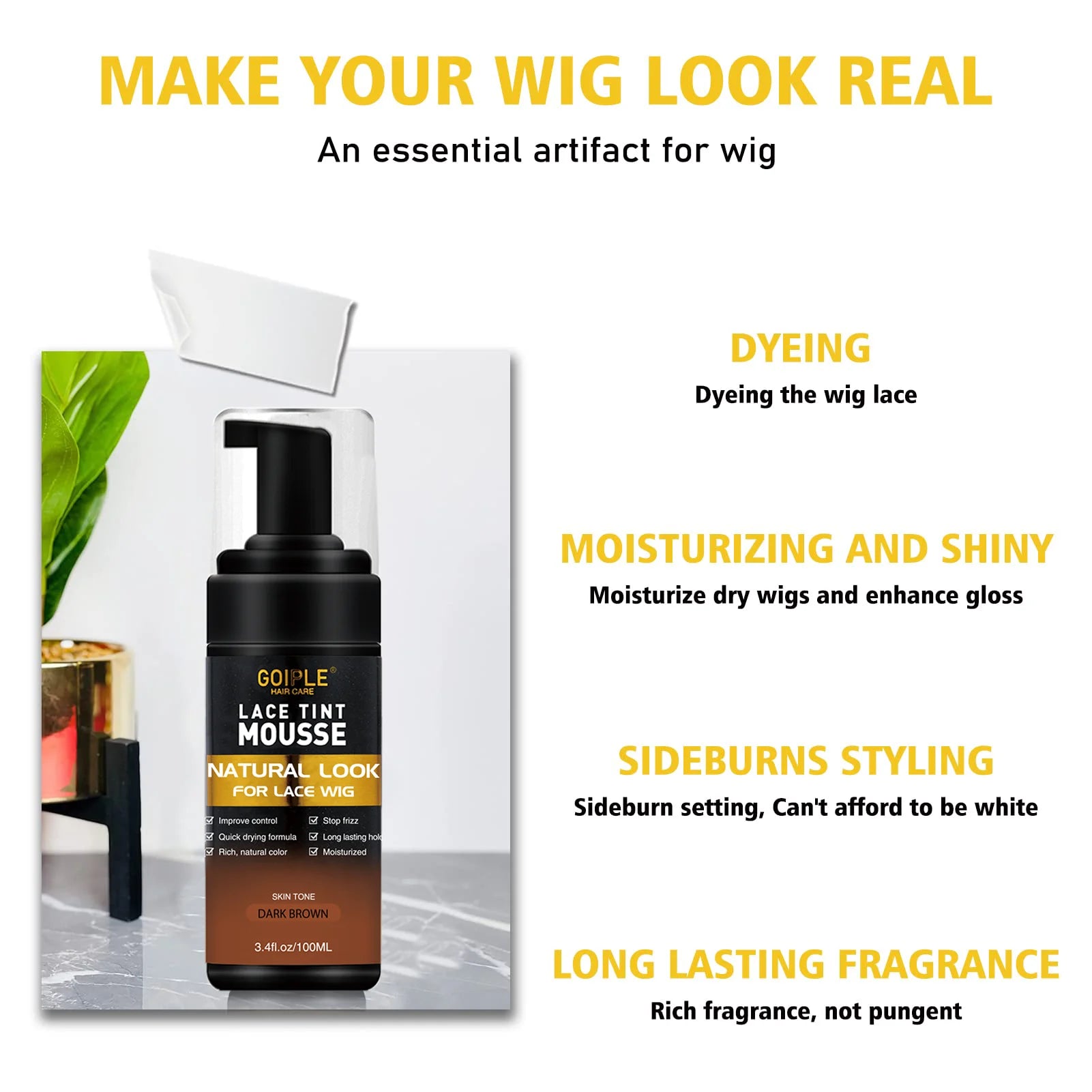 Wig installation kit for lace front blending
