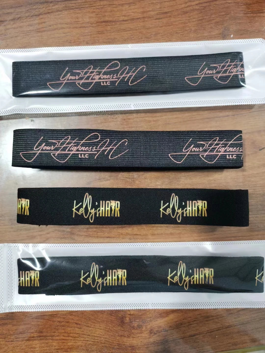 Reusable elastic wig band for frontal melts
