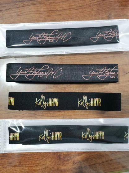 Reusable elastic wig band for frontal melts