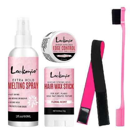 Professional lace front styling spray solution
