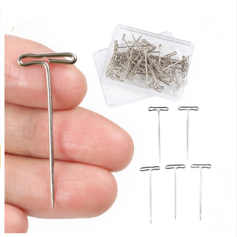 Stainless steel T pins assorted sizes 27mm 32mm 38mm 45mm 50mm