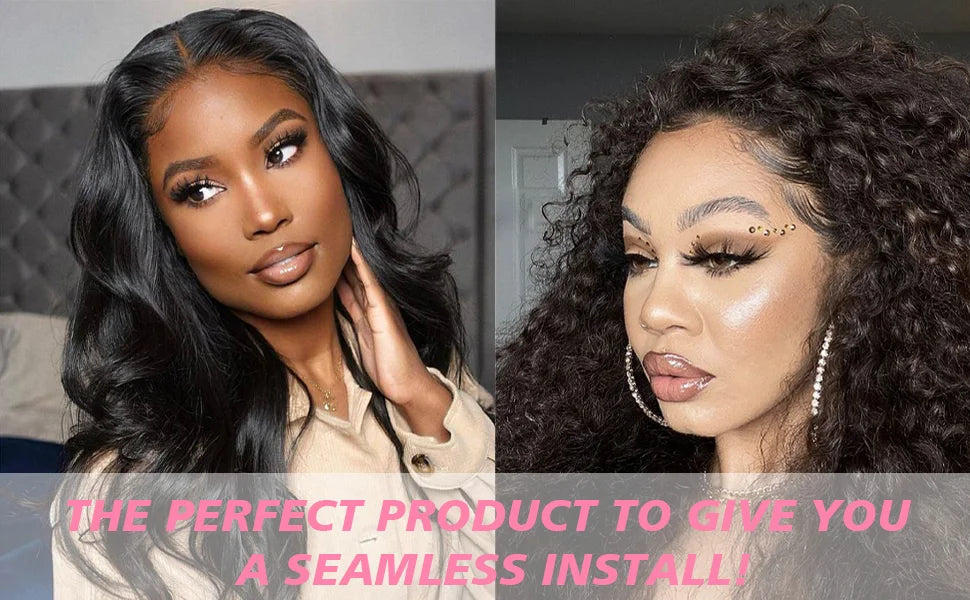 Wig styling kit for seamless install