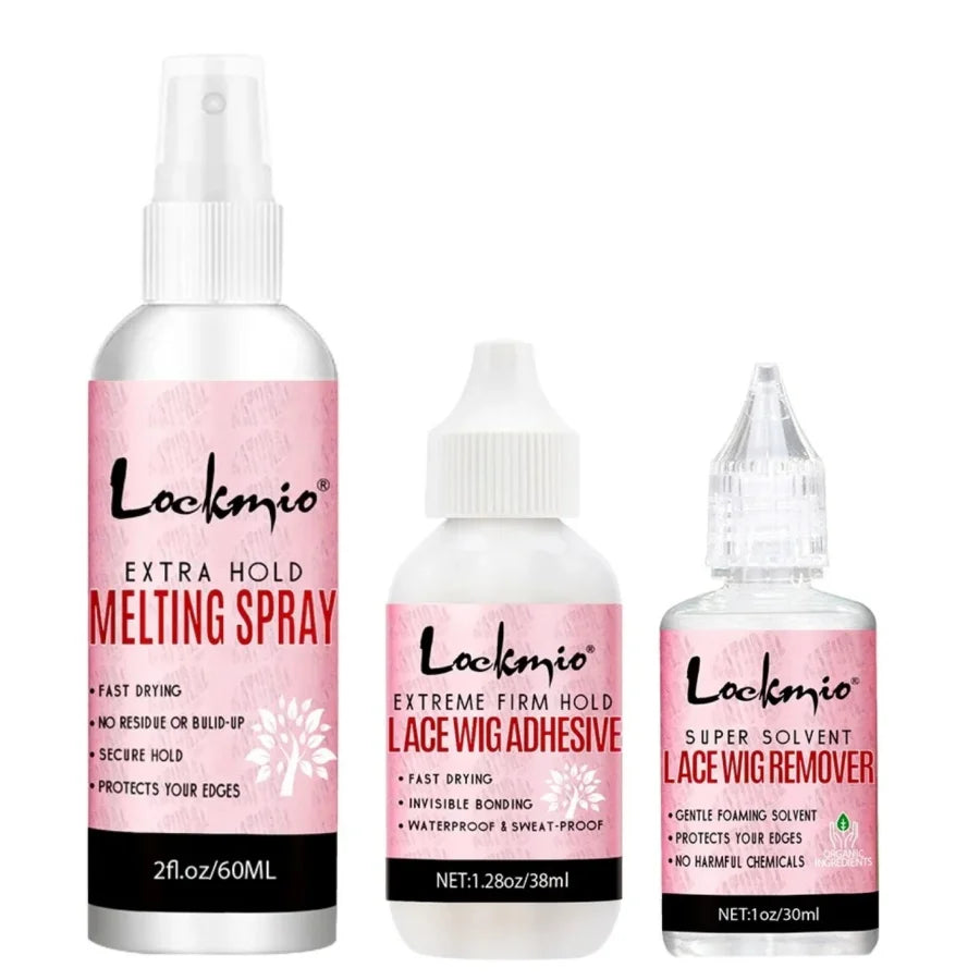 Lace wig hold spray for natural looking results