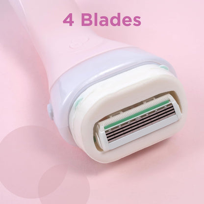 Wilkinson Sword Intuition Ultra Moisture Women’s Razor – 5 Blades, No Gel Required, Soft and Smooth Shave