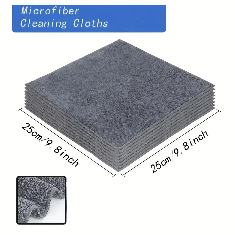 Lint-free towel for cleaning windows and glass