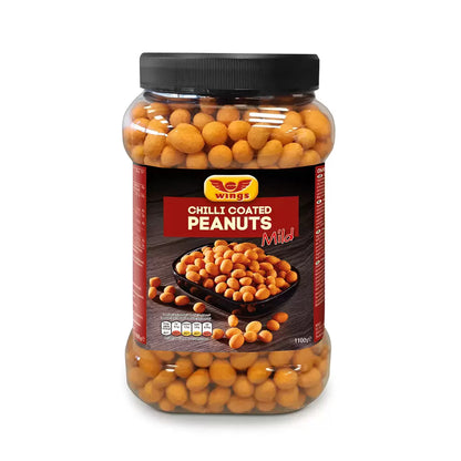 Savoury peanut snack for sharing