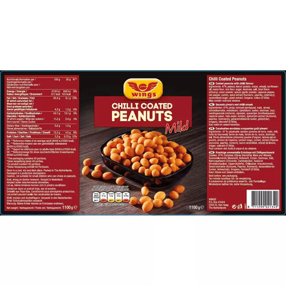 Wings coated peanuts 1.1kg jar