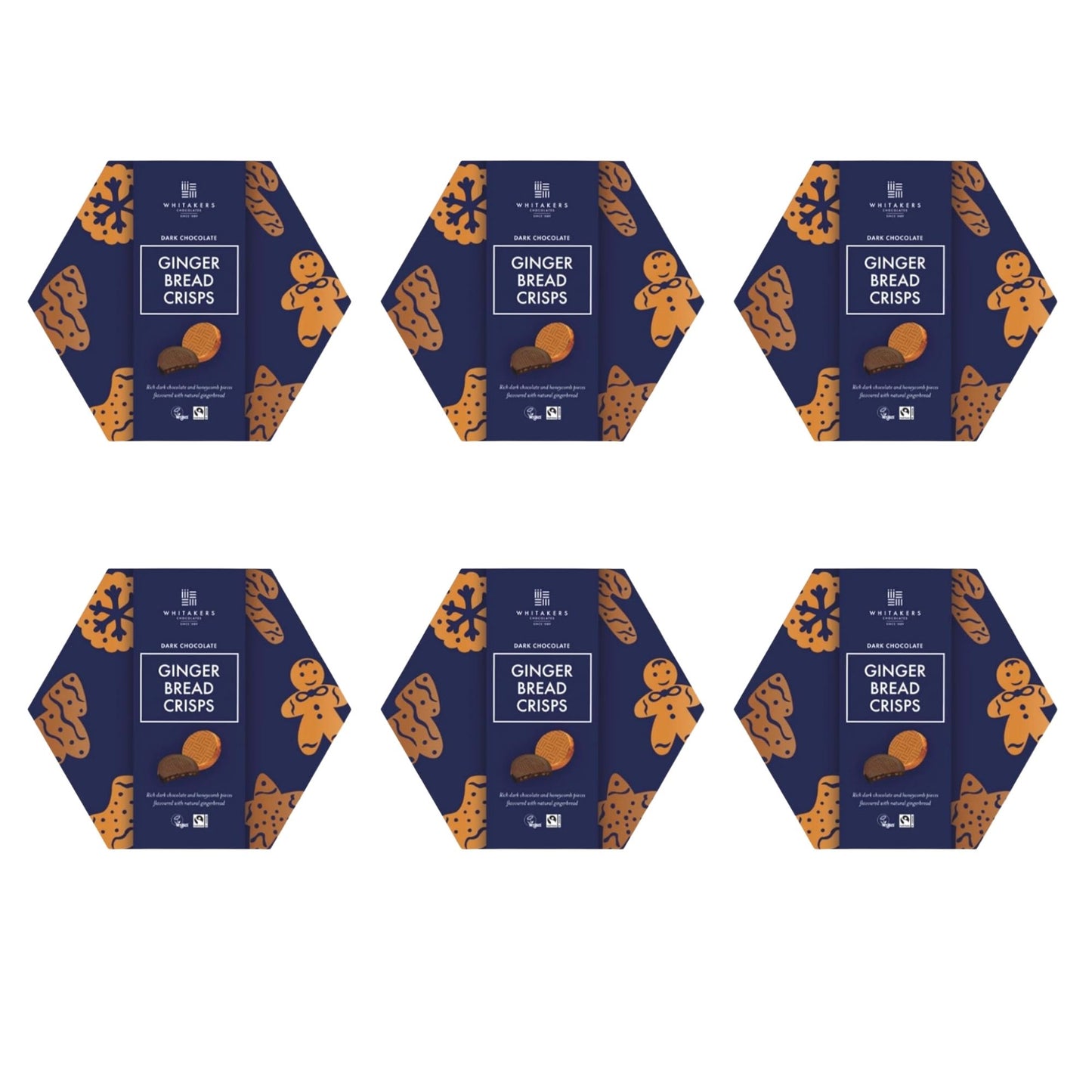 Perfect Christmas or winter chocolate gift