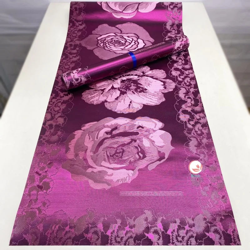 Metallic style fashion head scarf for formal occasions