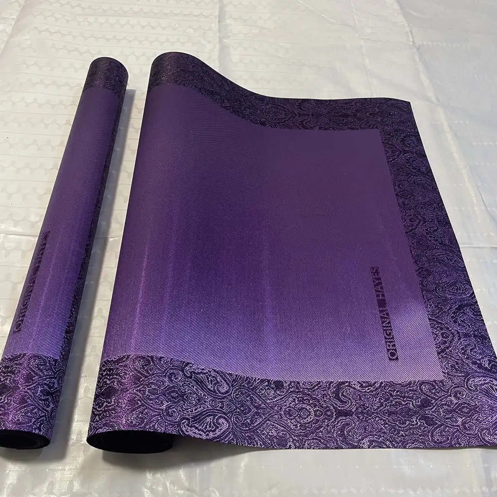 Wedding ready African gele and shoulder wrapper set