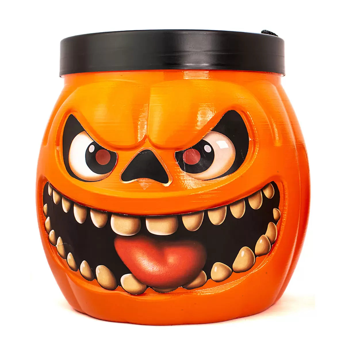 Wonkandy Halloween Pumpkin 1kg bucket filled with spooky sweets