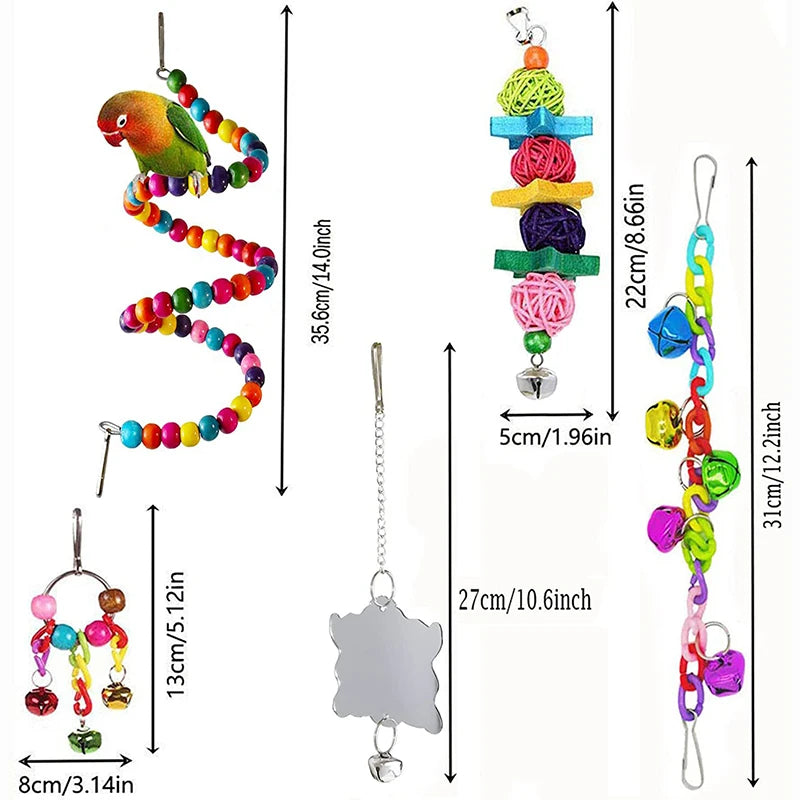 wooden-bird-cage-playground-toys