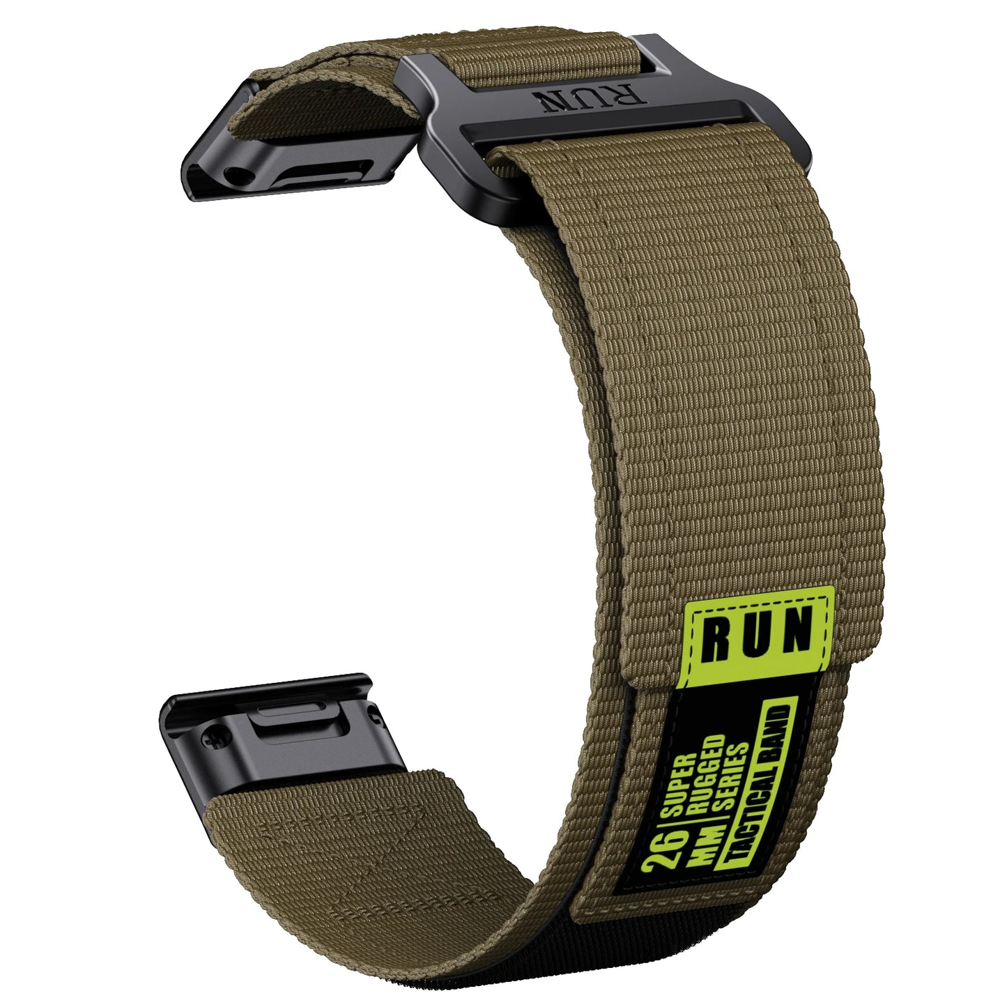 Runcool QuickFit band breathable nylon weave texture close up