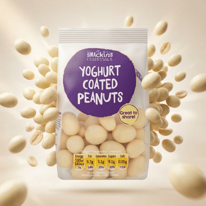 Rich creamy yoghurt covered peanuts