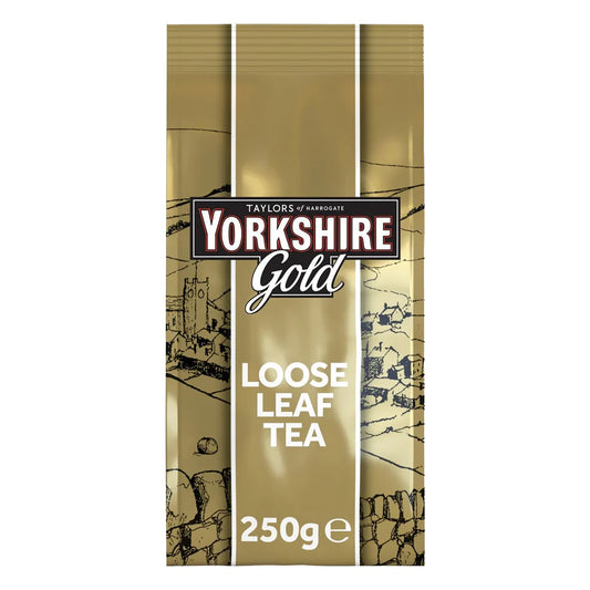  Yorkshire Gold Loose Leaf Tea 250g premium blend for rich, smooth flavour