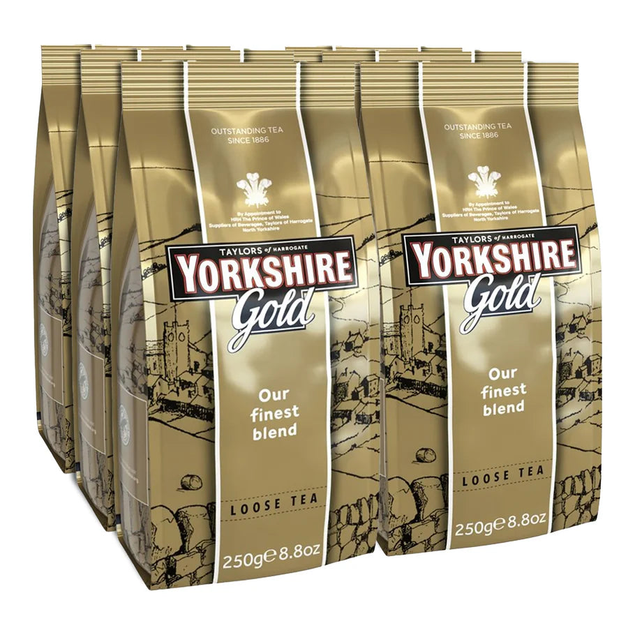 Yorkshire Gold Loose Leaf Tea ideal for teapots and strainer brewing