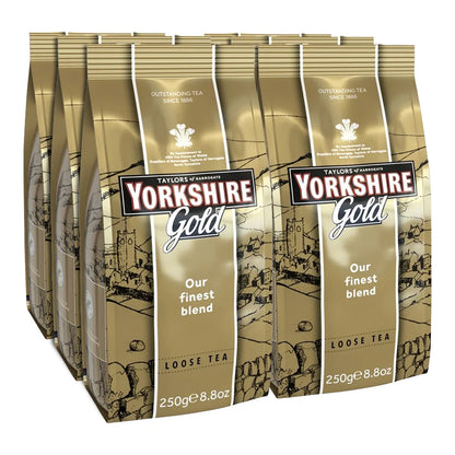 Yorkshire Gold Loose Leaf Tea ideal for teapots and strainer brewing