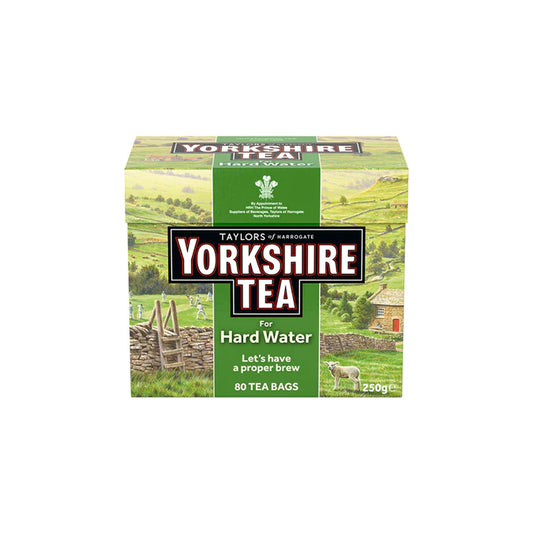 Yorkshire Tea for Hard Water Tea Bags 80 pack