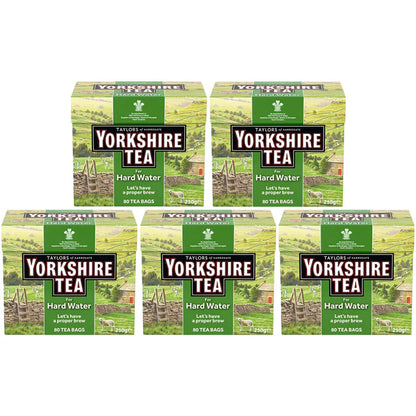 Strong, full-bodied tea from Yorkshire Tea for Hard Water