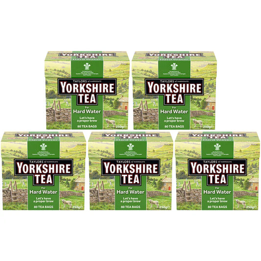 Strong, full-bodied tea from Yorkshire Tea for Hard Water