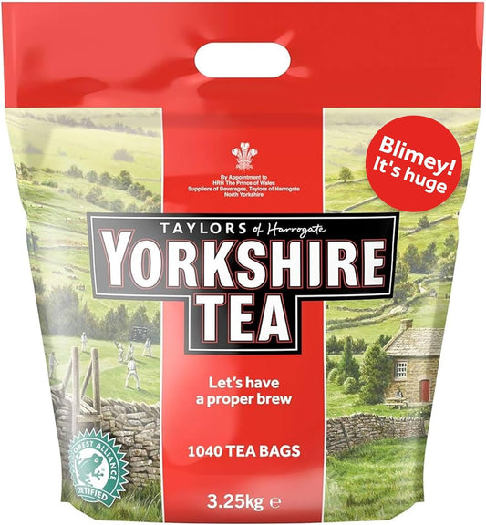 strong flavour yorkshire tea bags for brewing