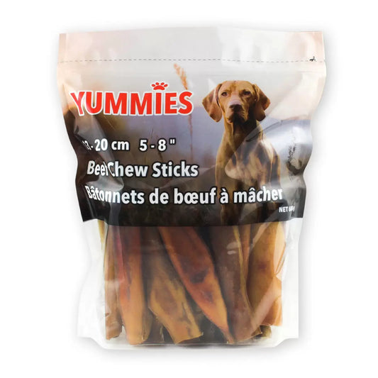 Yummies Beef Chew Sticks natural dog treats 680g